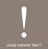 Jouw banner hier!
